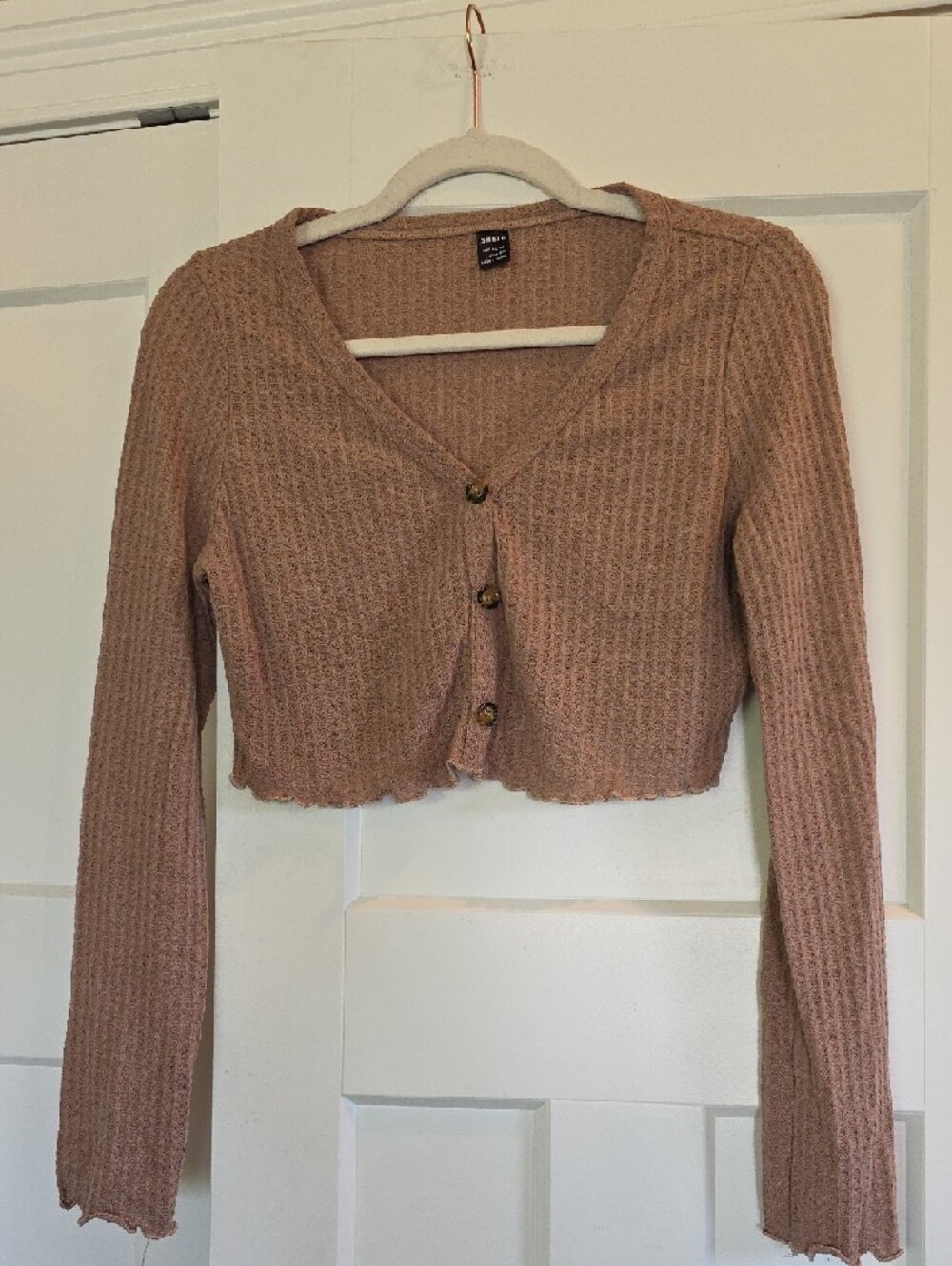 SHEIN Mixed Knit Sweater Bundle in Rust, Cream, Tan, Mauve - Picture 8 of 11